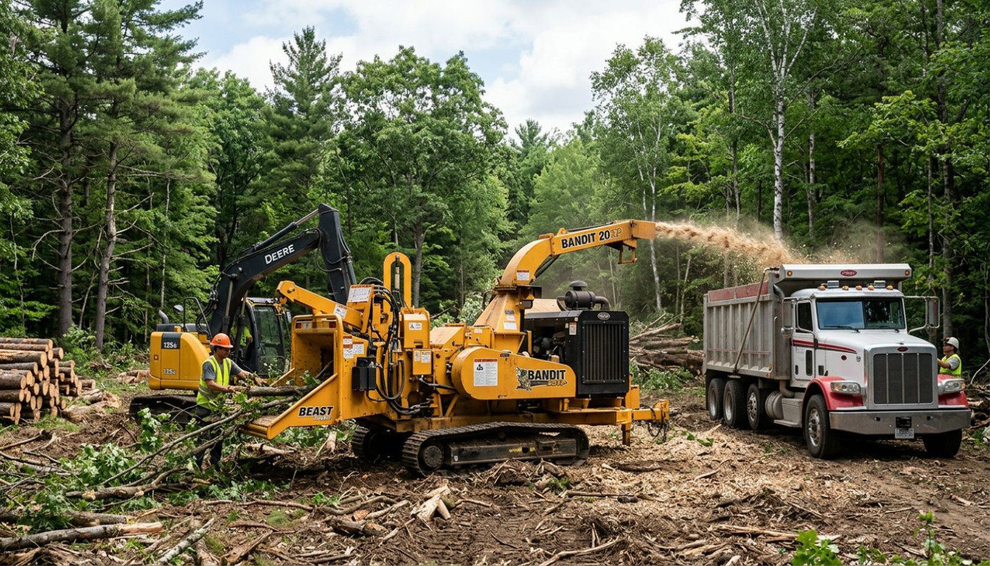 Comment choisir le broyeur industriel adapté à vos besoins en déboisement ?
