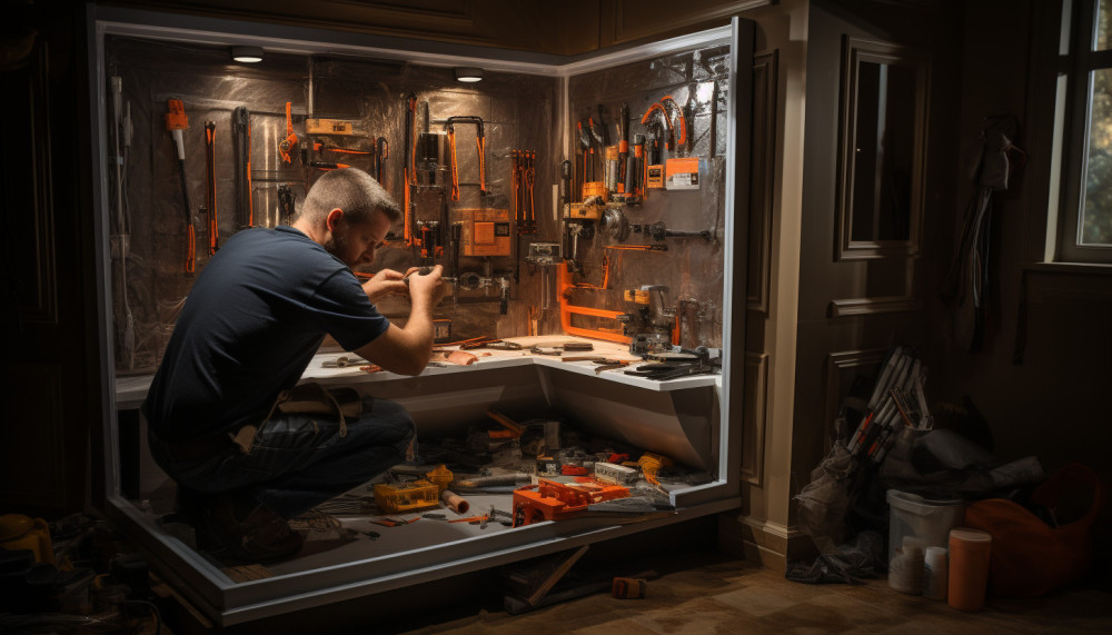 Autre - Comment installer un espace de douche en sous-pente ?