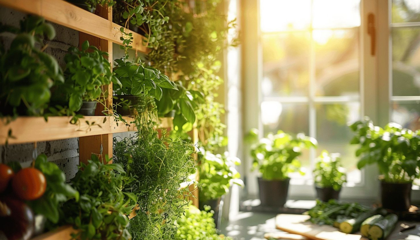 Cultiver un potager vertical en intérieur pour les espaces réduits maximisez votre récolte et votre espace