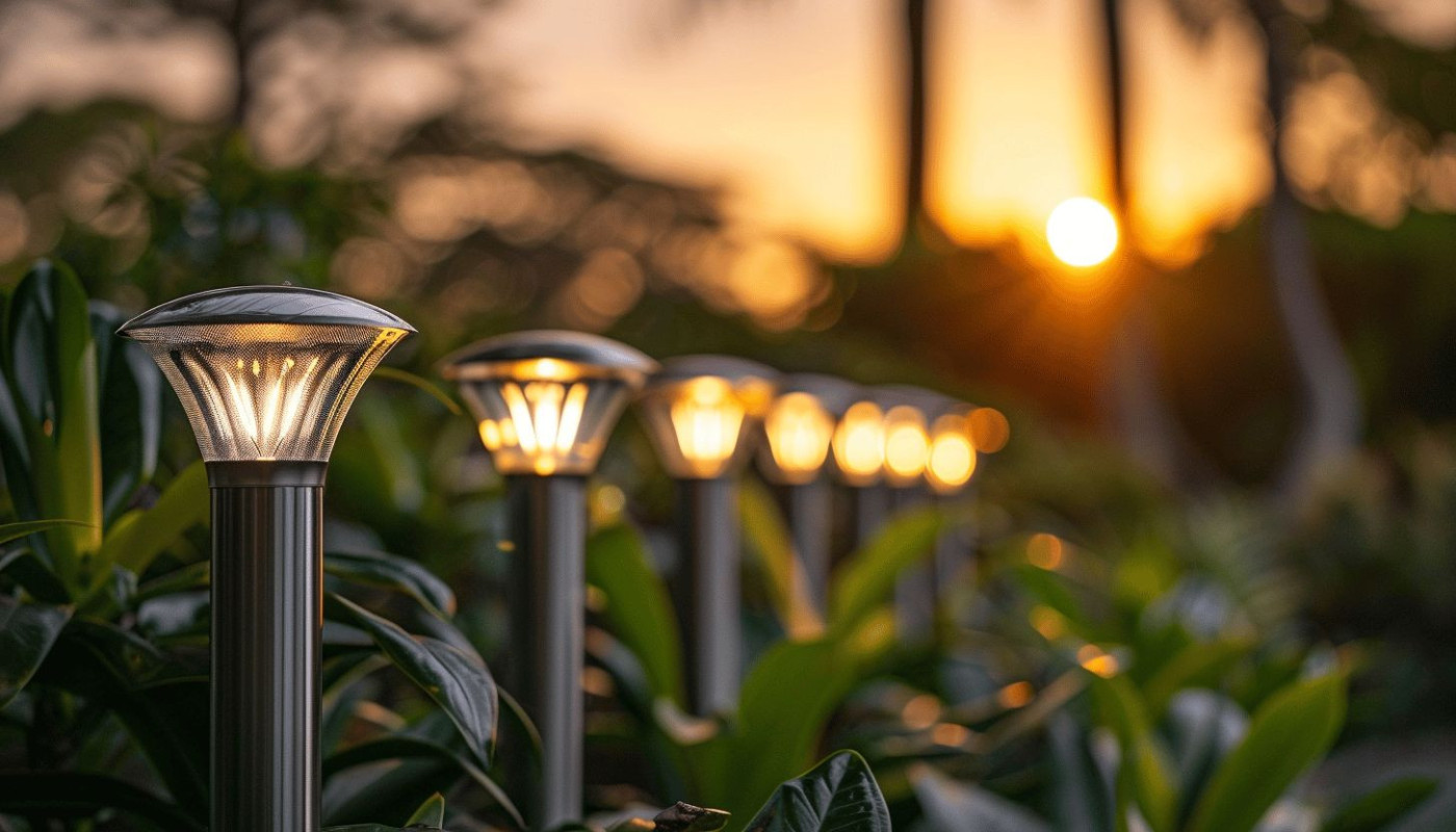 Éclairage extérieur solaire tendances et installation