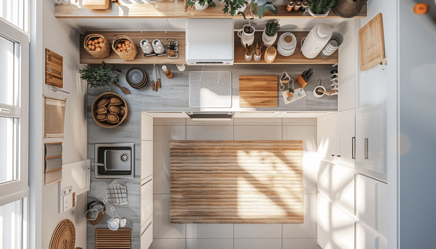 Optimisation de l'espace de rangement dans une petite cuisine techniques et astuces