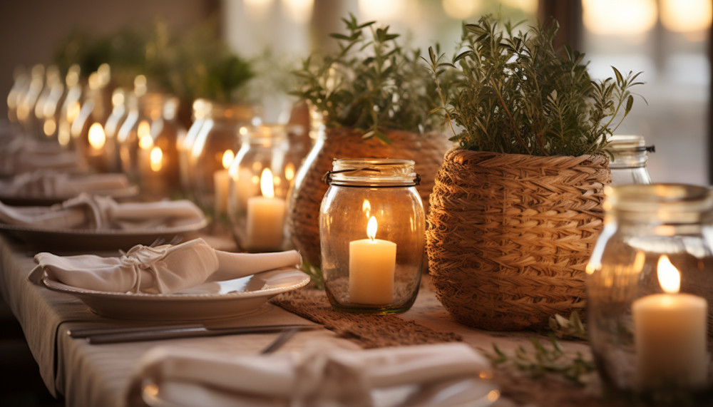 Autre - Quelques idées de décoration de table Noël nature